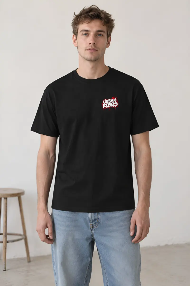 "Urban Rebels" Heavyweight Unisex Crewneck T-shirt