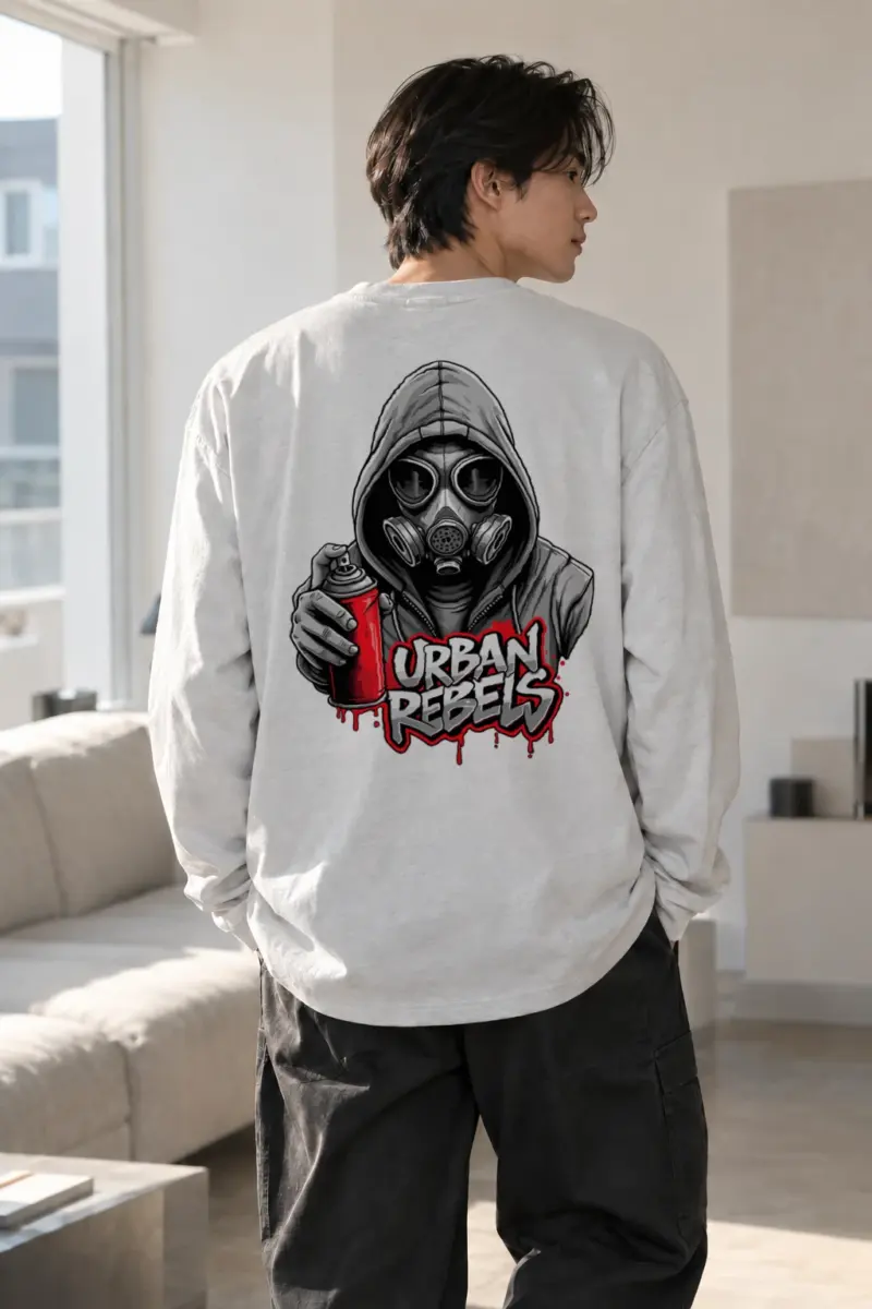 "Urban Rebels" Unisex Longsleeve T-shirt | Gildan 2400