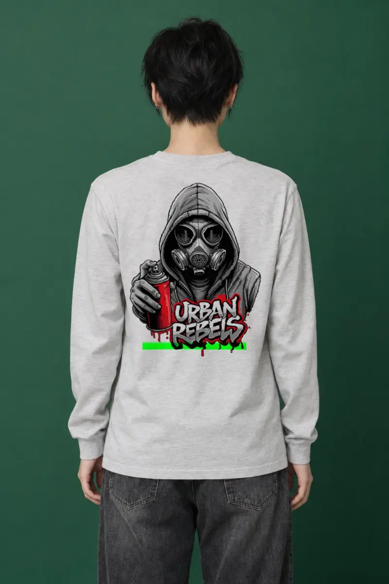 "Urban Rebels" Unisex Longsleeve T-shirt | Gildan 2400