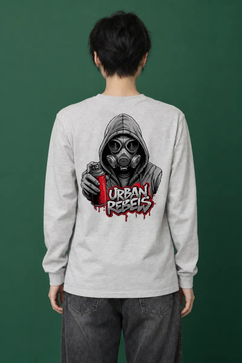"Urban Rebels" Unisex Longsleeve T-shirt | Gildan 2400