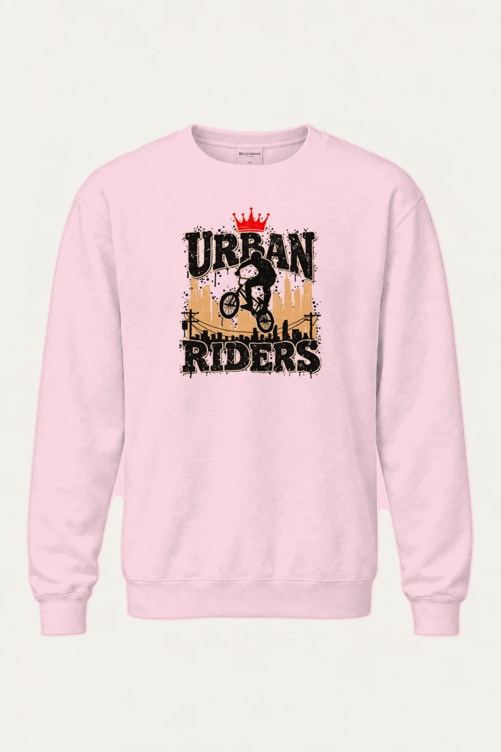 "Urban Riders" Heavy Blend Unisex Crewneck Sweatshirt | Gildan 18000