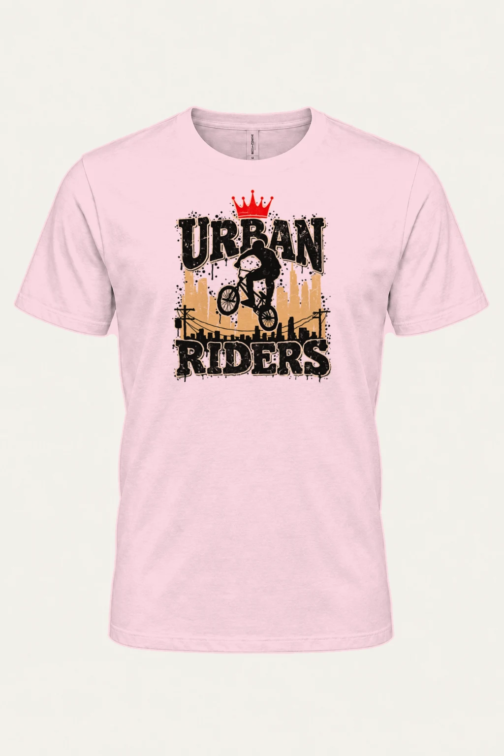 "Urban Riders" Heavyweight Unisex Crewneck T-shirt | Gildan 5000