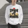 "Urban Riders" Unisex Longsleeve T-shirt | Gildan 2400