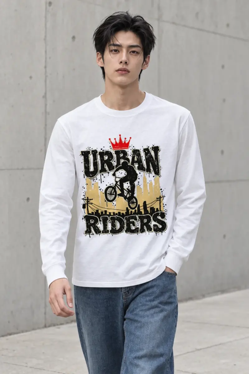 "Urban Riders" Unisex Longsleeve T-shirt