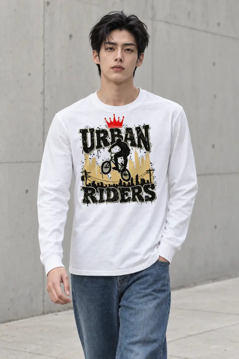 "Urban Riders" Unisex Longsleeve T-shirt