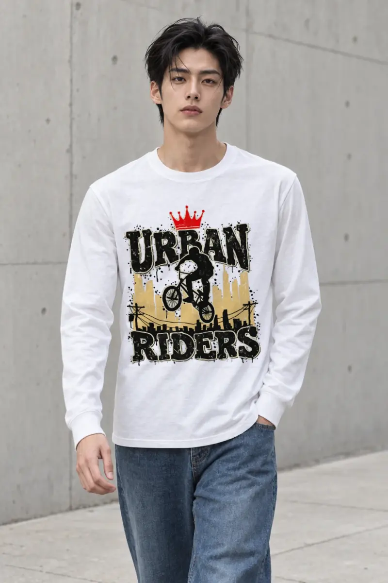 "Urban Riders" Unisex Longsleeve T-shirt