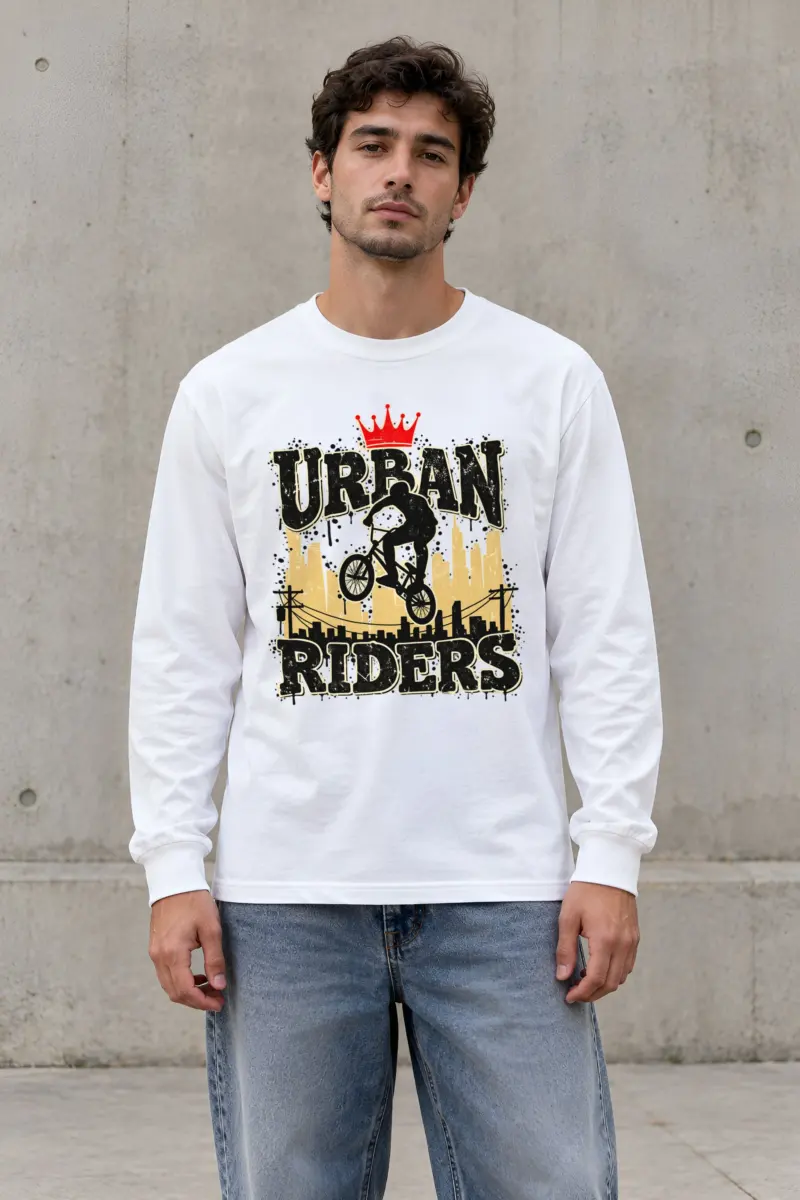 "Urban Riders" Unisex Longsleeve T-shirt