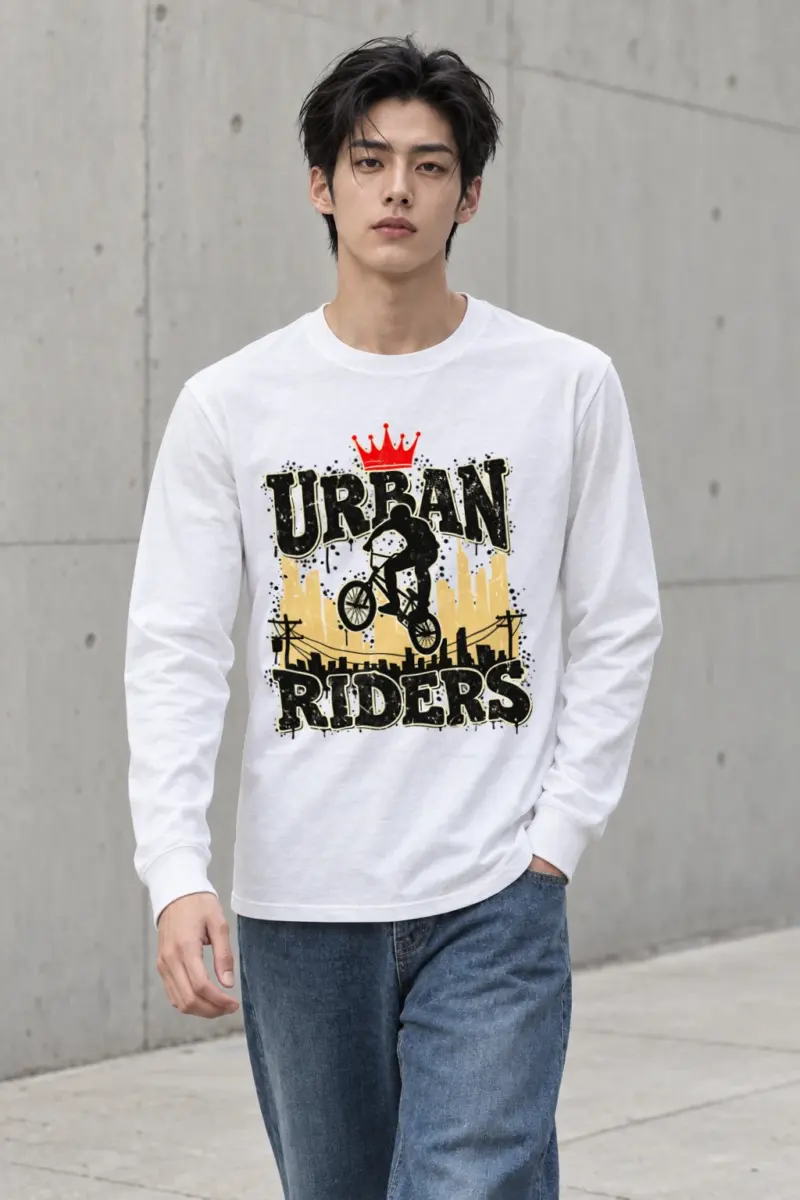 "Urban Riders" Unisex Longsleeve T-shirt