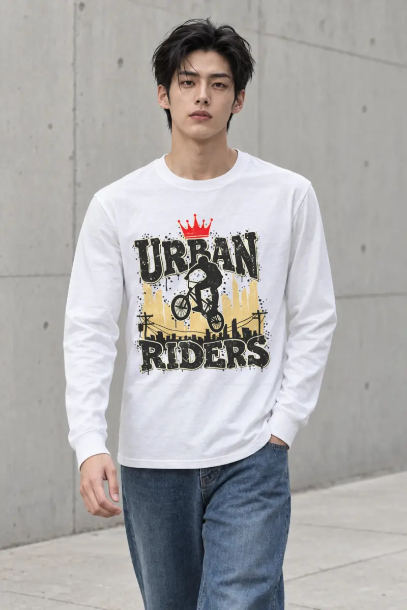 "Urban Riders" Unisex Longsleeve T-shirt