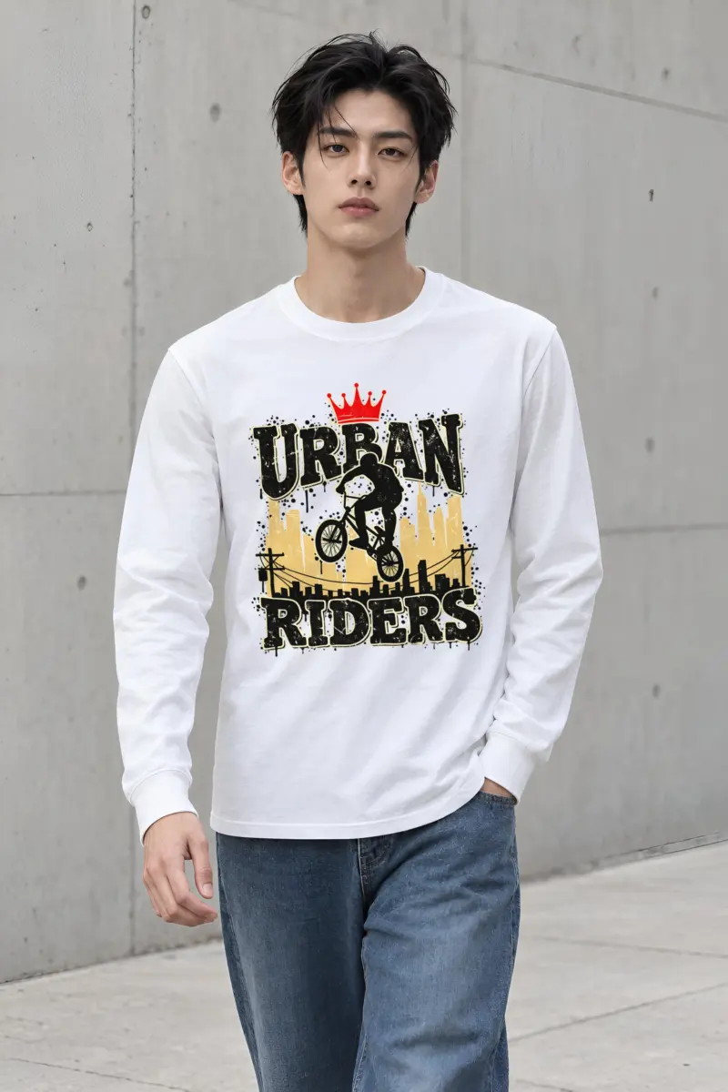 "Urban Riders" Unisex Longsleeve T-shirt