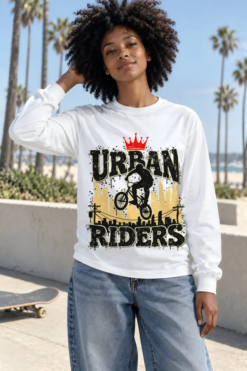 "Urban Riders" Unisex Longsleeve T-shirt