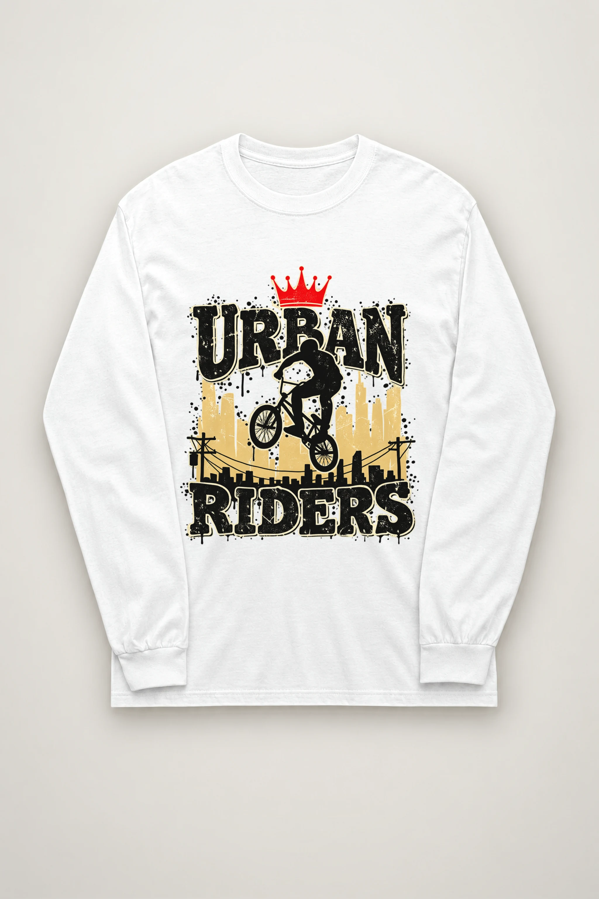 "Urban Riders" Unisex Longsleeve T-shirt