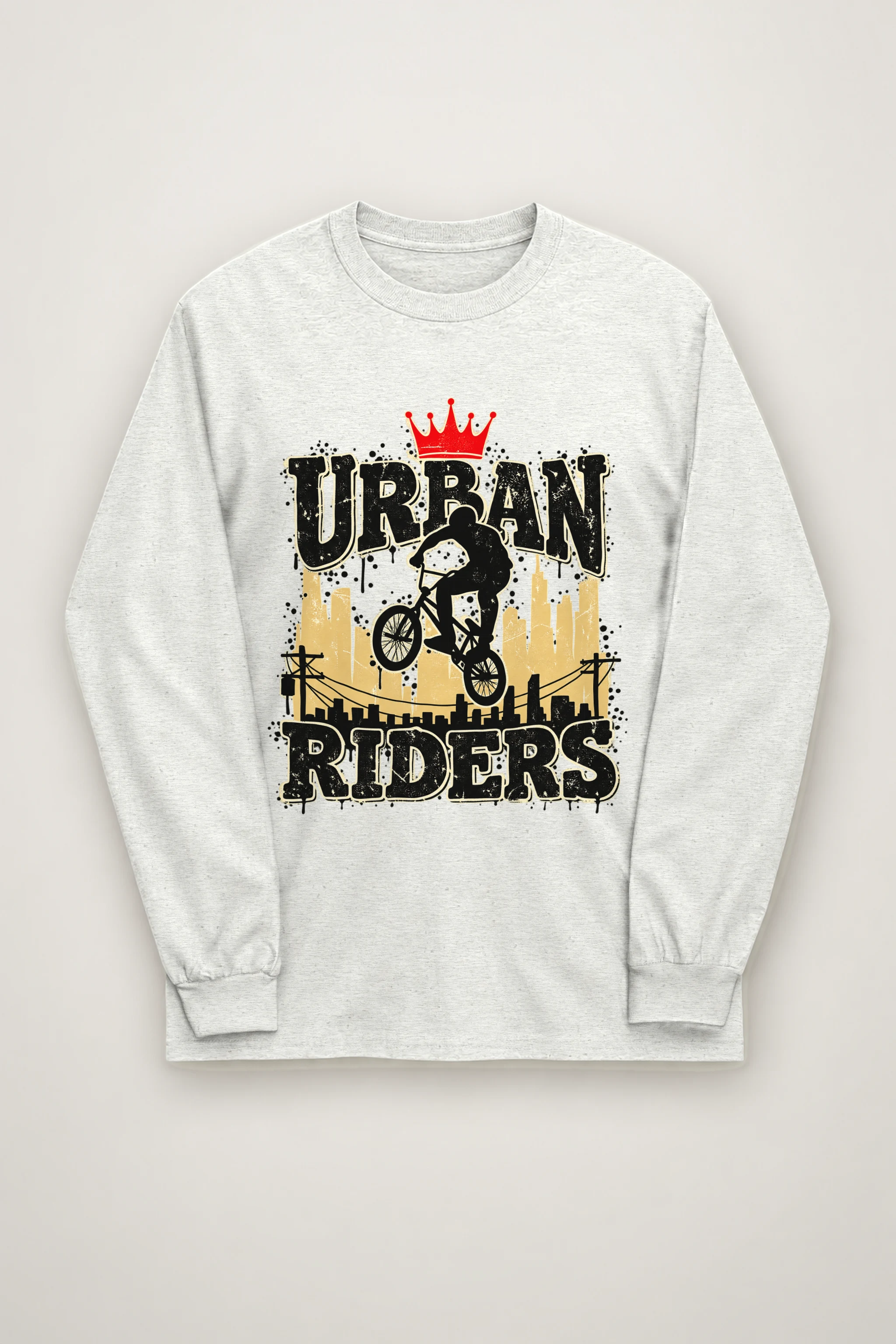 "Urban Riders" Unisex Longsleeve T-shirt