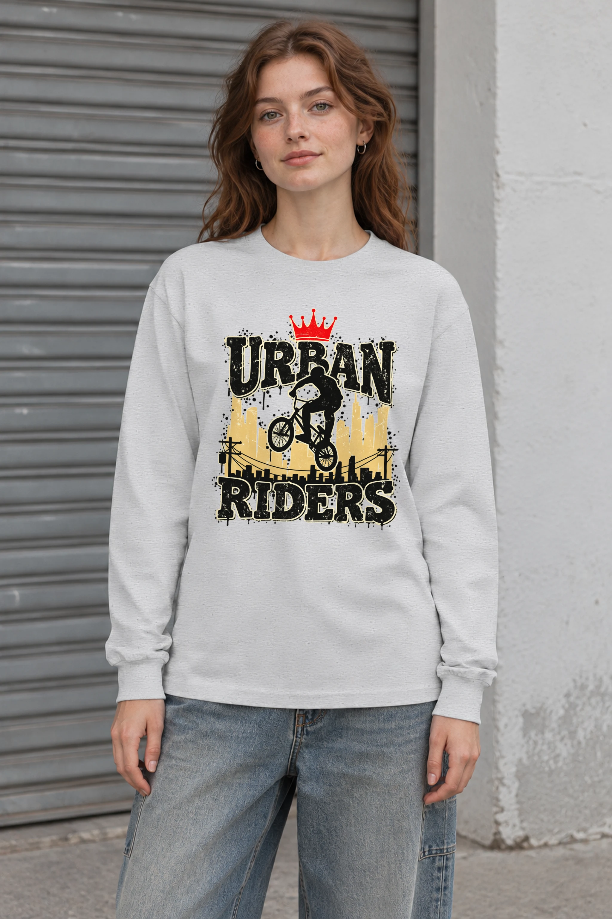 "Urban Riders" Unisex Longsleeve T-shirt