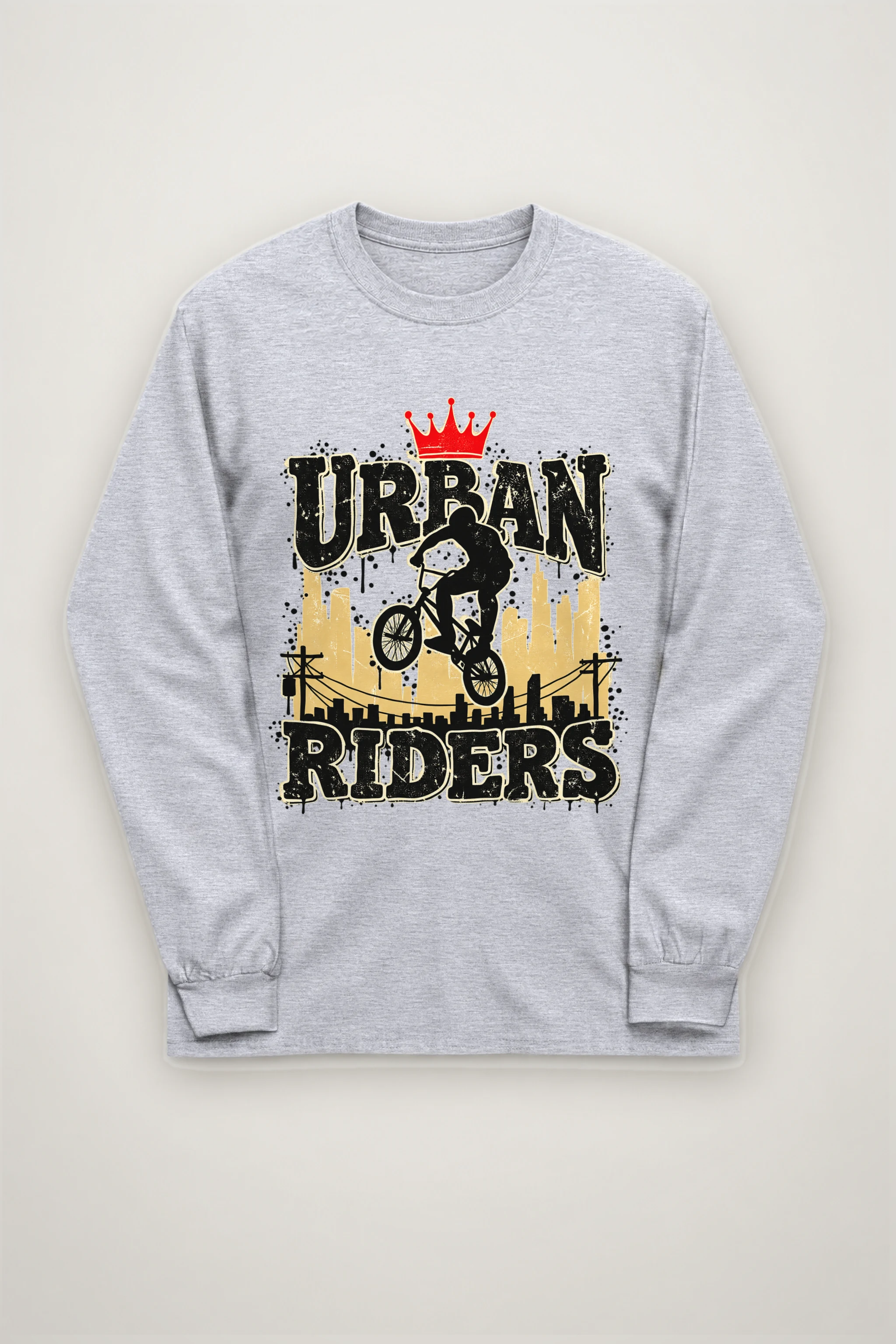 "Urban Riders" Unisex Longsleeve T-shirt