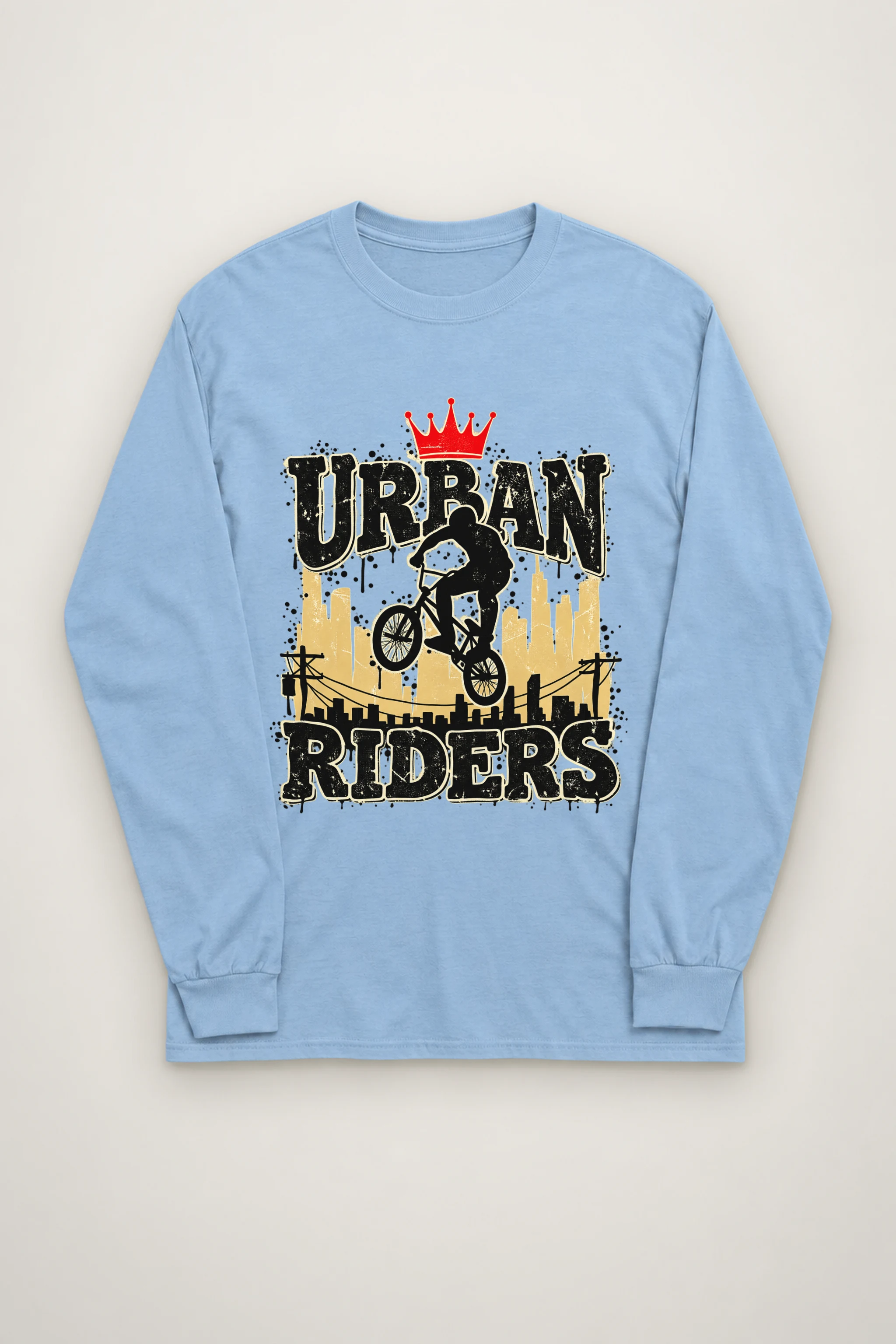 "Urban Riders" Unisex Longsleeve T-shirt