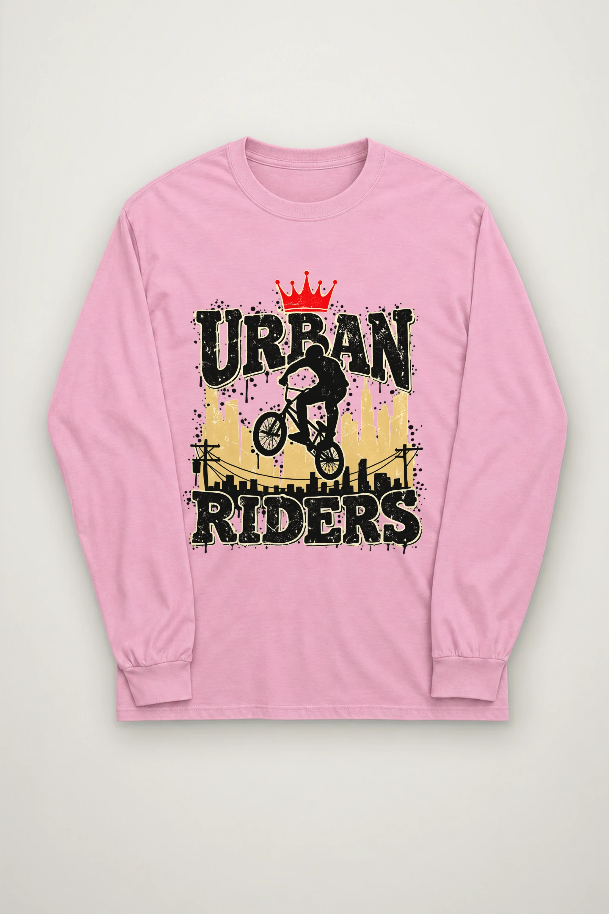 "Urban Riders" Unisex Longsleeve T-shirt