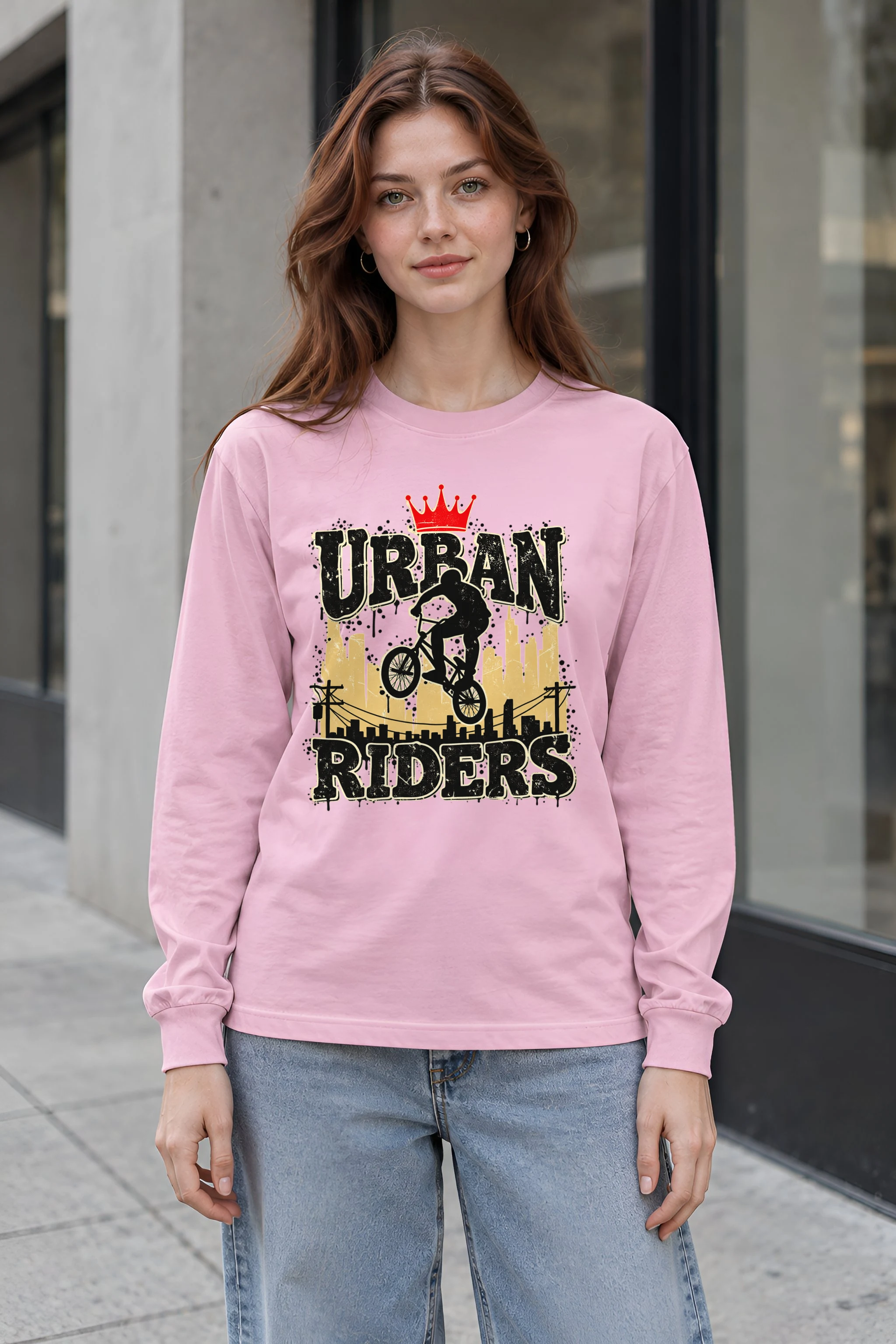 "Urban Riders" Unisex Longsleeve T-shirt