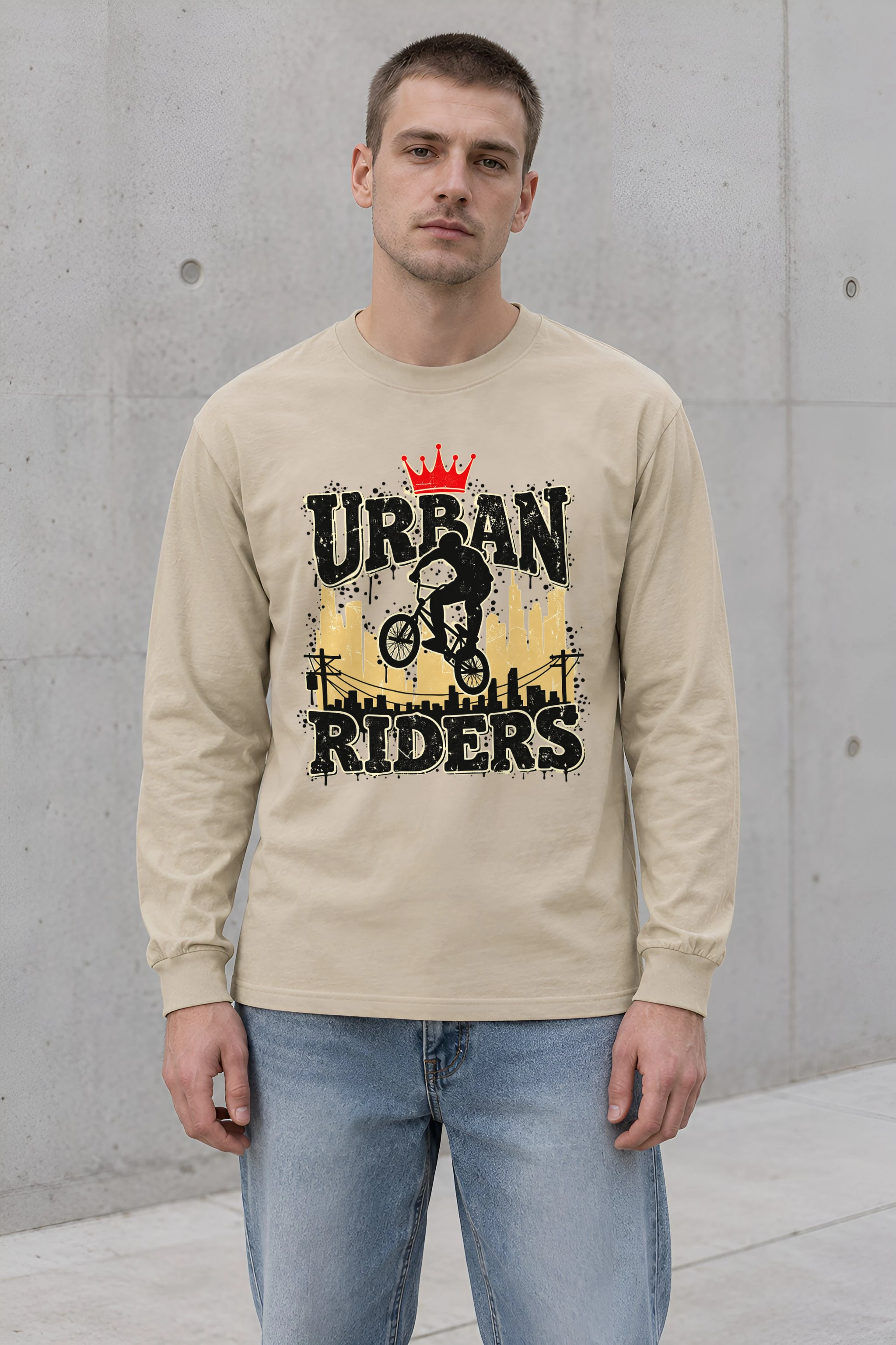 "Urban Riders" Unisex Longsleeve T-shirt