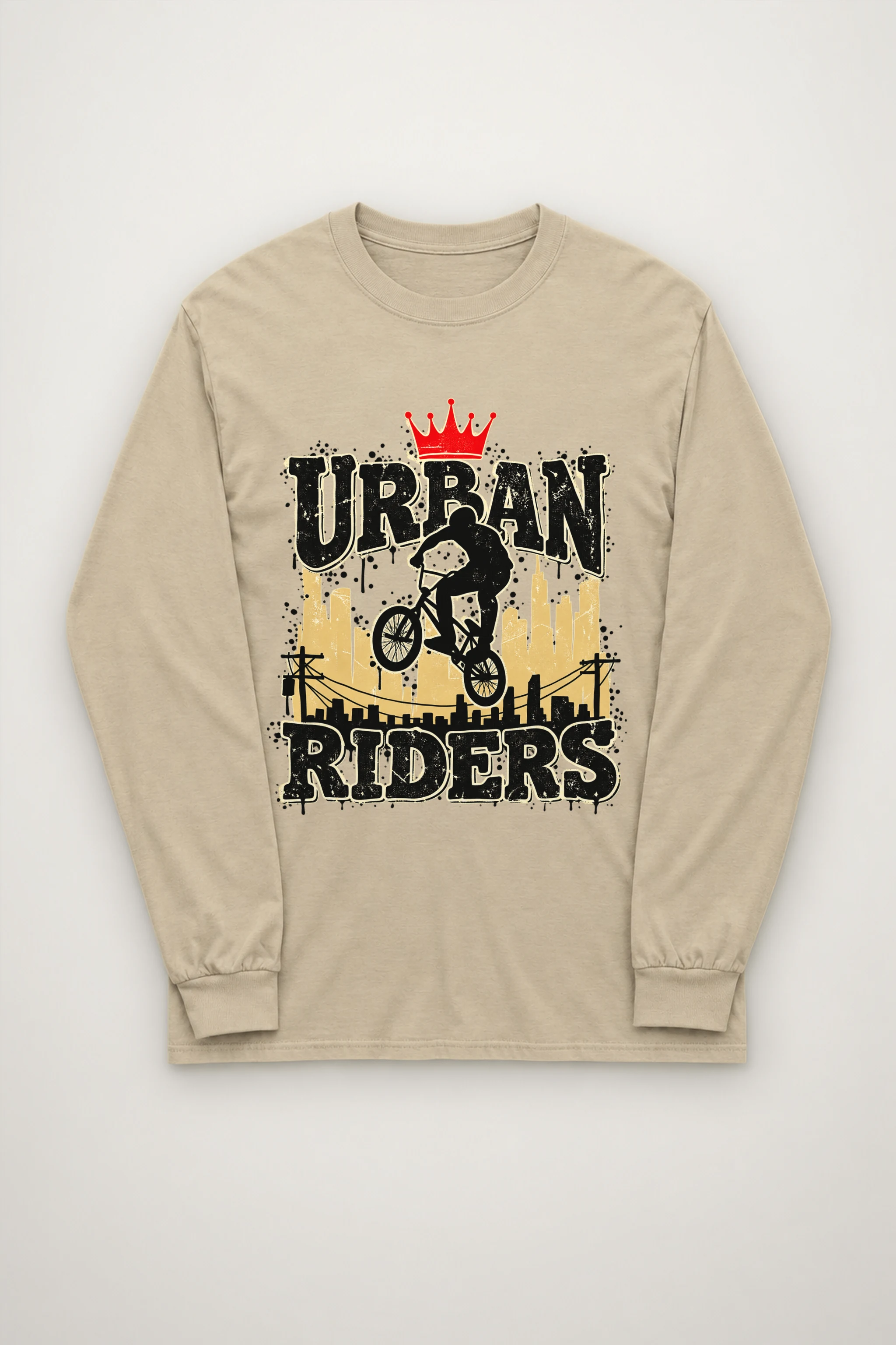 "Urban Riders" Unisex Longsleeve T-shirt