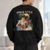 "Urban Style Freedom" Heavy Blend Unisex Crewneck Sweatshirt | Gildan 18000