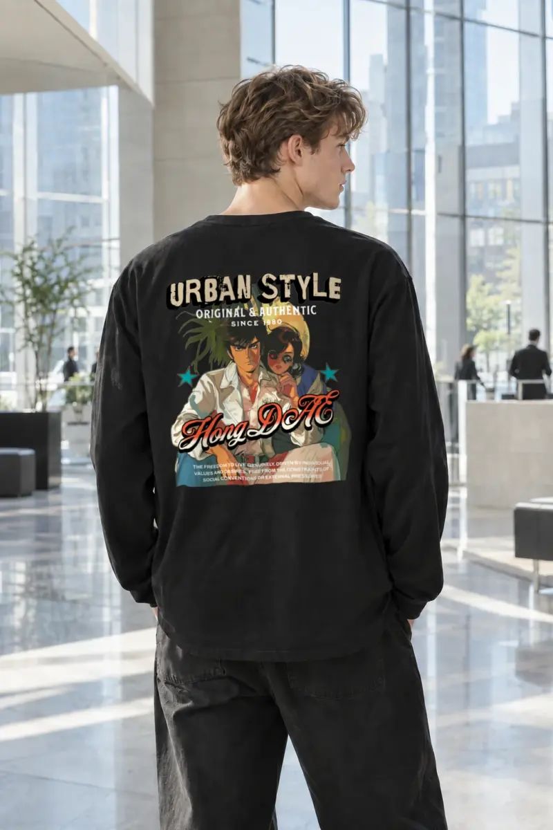 "Urban Style Since 1980" Unisex Longsleeve T-shirt | Gildan 2400