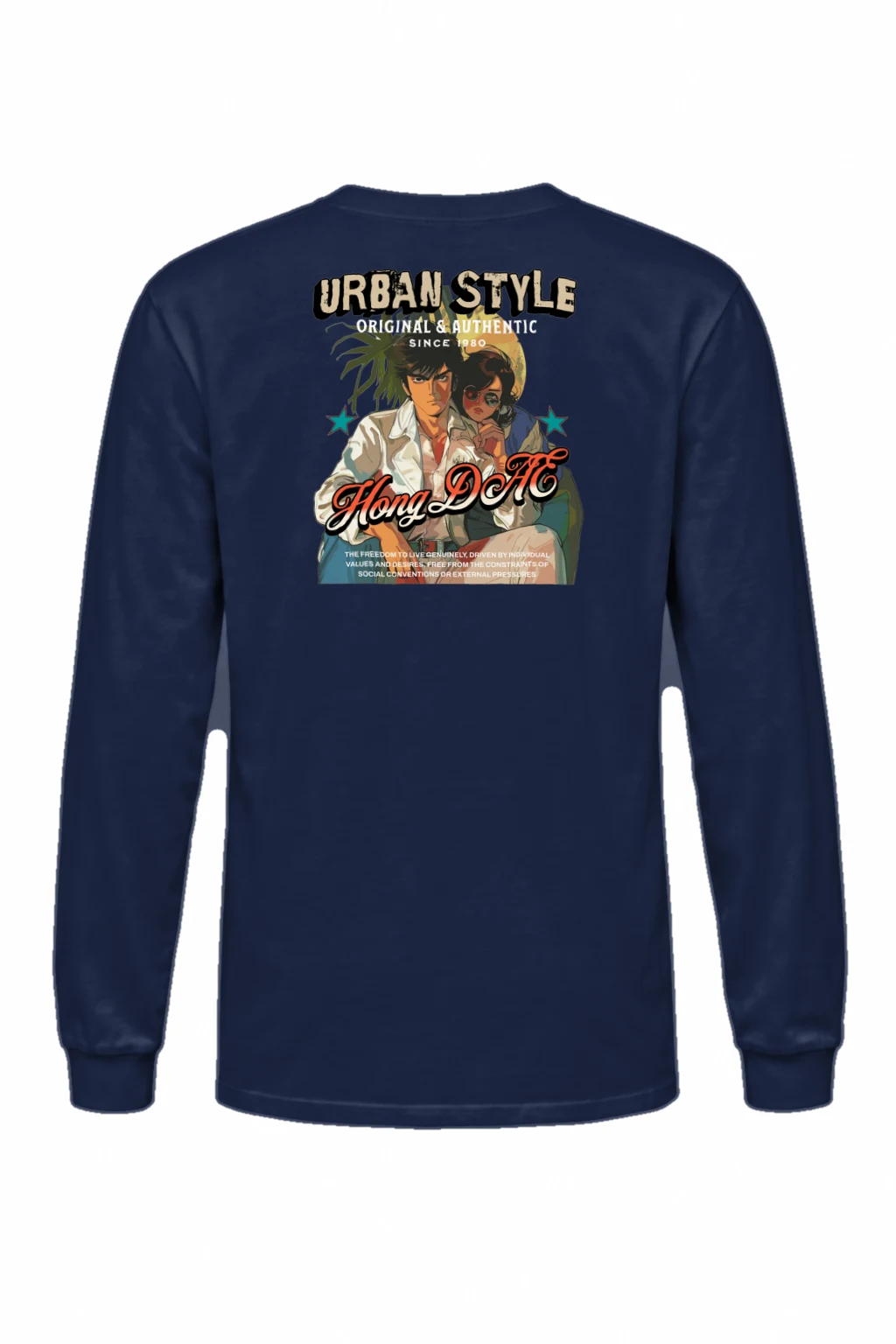 "Urban Style Since 1980" Unisex Longsleeve T-shirt | Gildan 2400