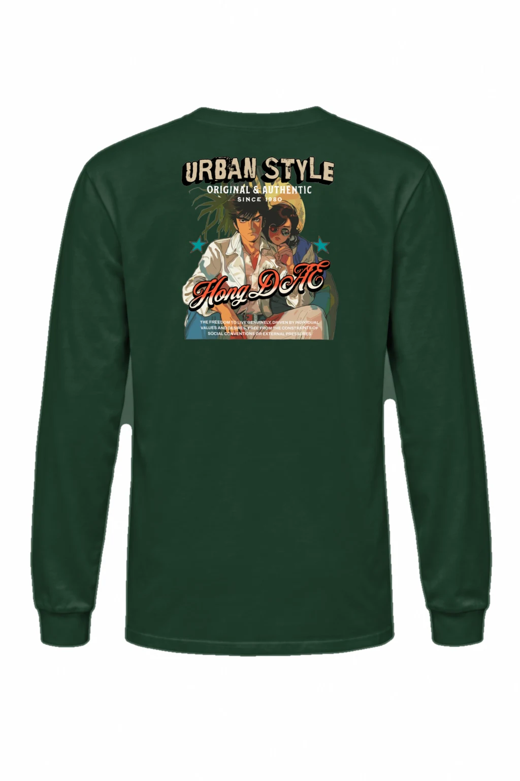"Urban Style Since 1980" Unisex Longsleeve T-shirt | Gildan 2400