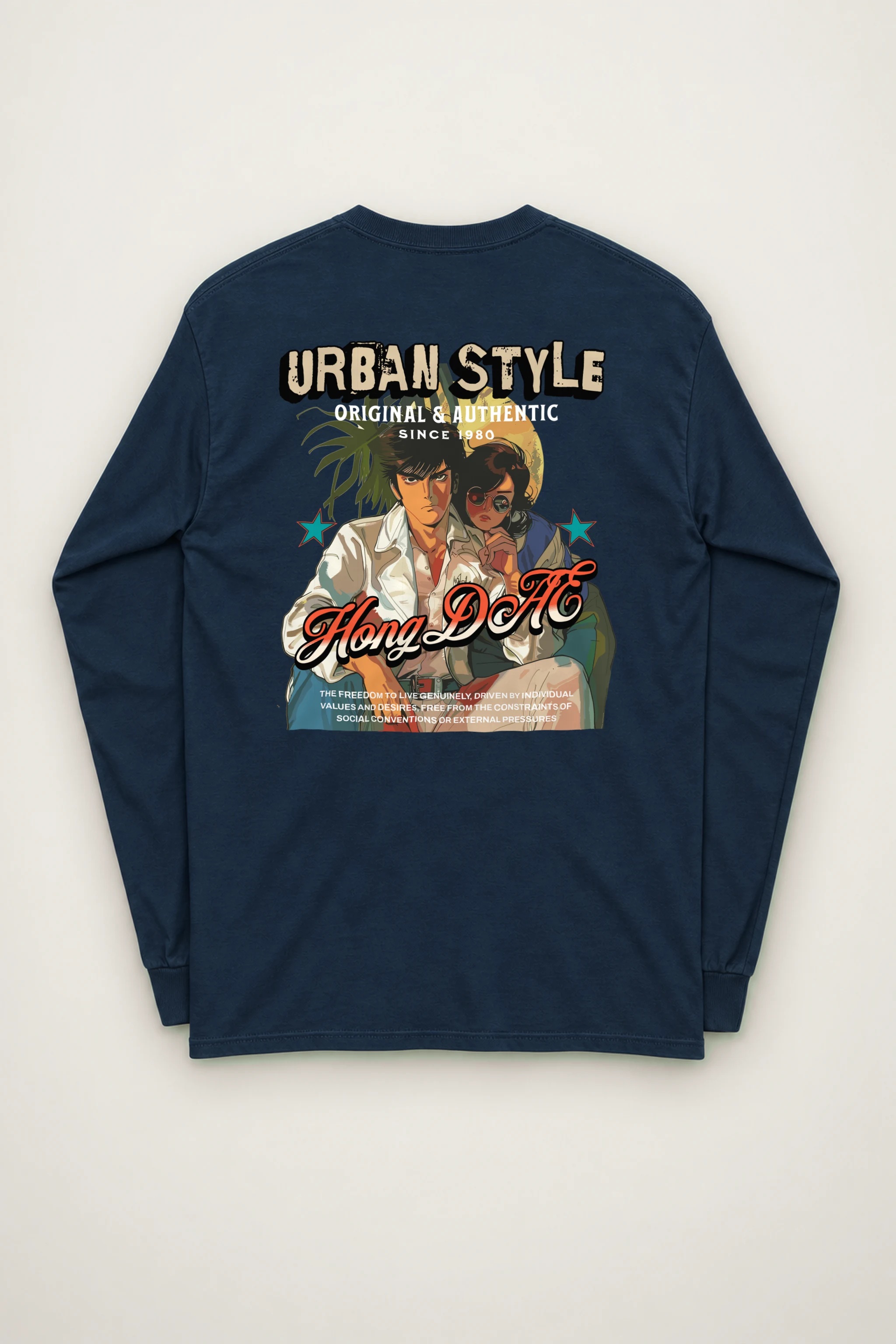 "Urban Style Since 1980" Unisex Longsleeve T-shirt