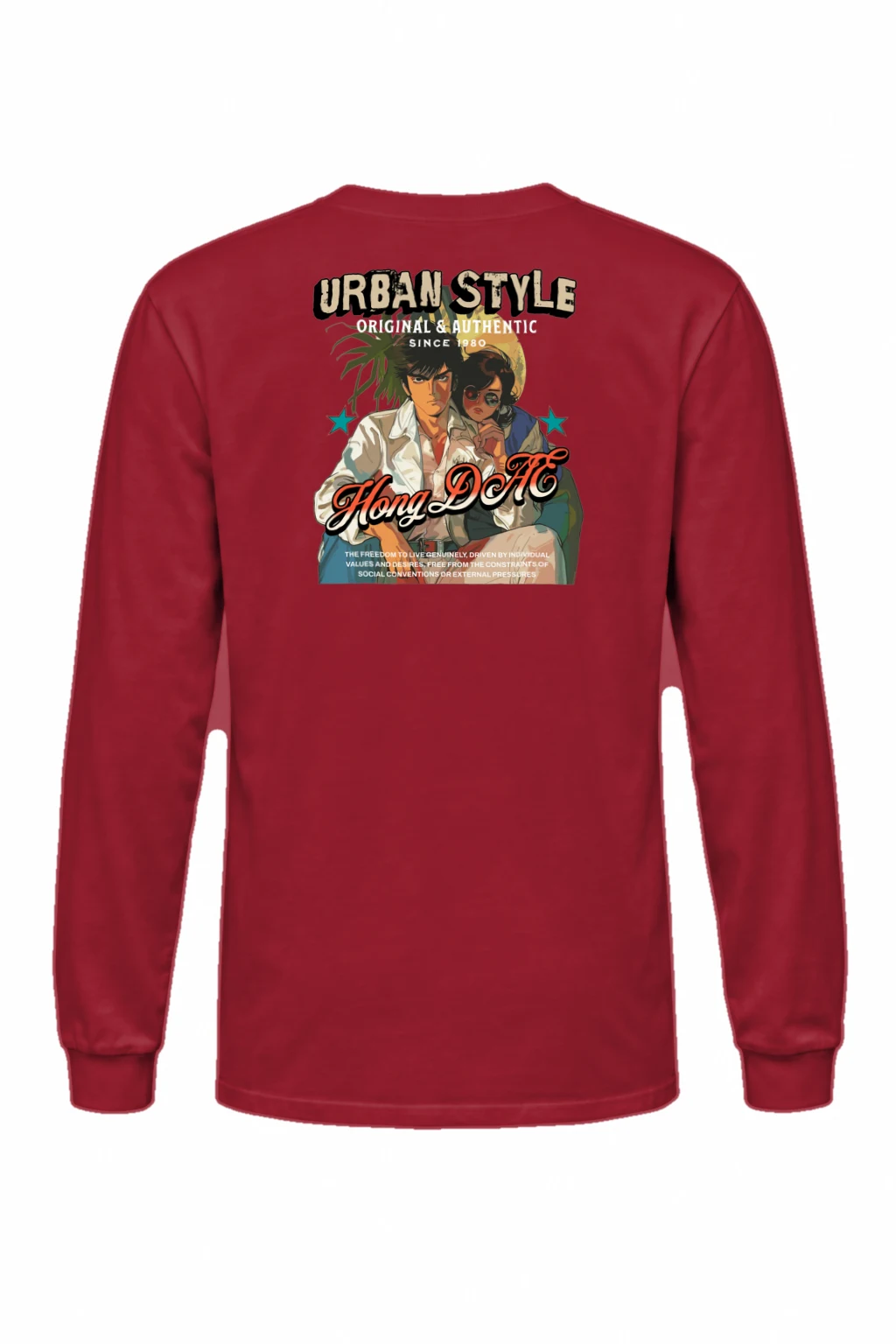 "Urban Style Since 1980" Unisex Longsleeve T-shirt | Gildan 2400