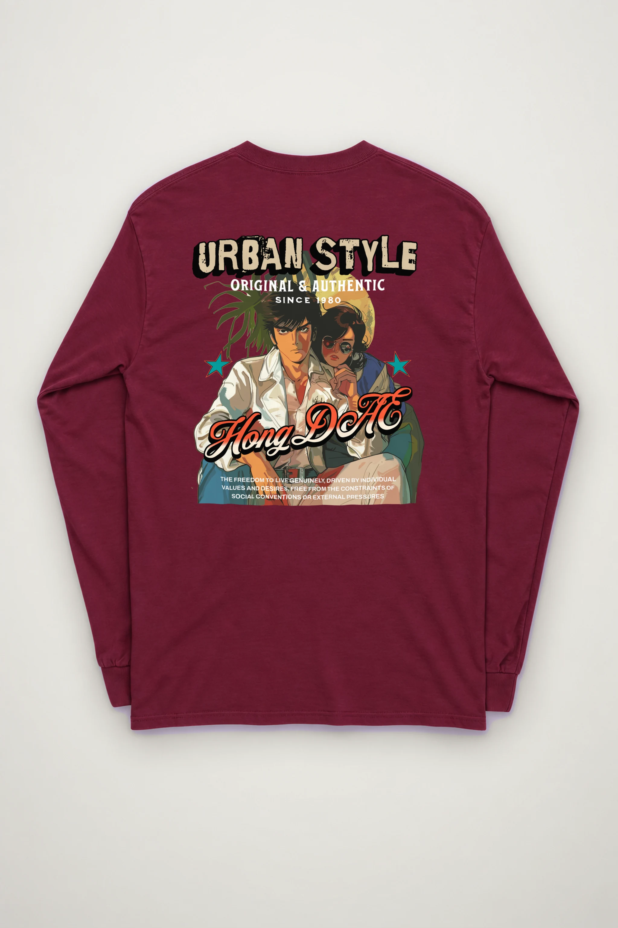 "Urban Style Since 1980" Unisex Longsleeve T-shirt