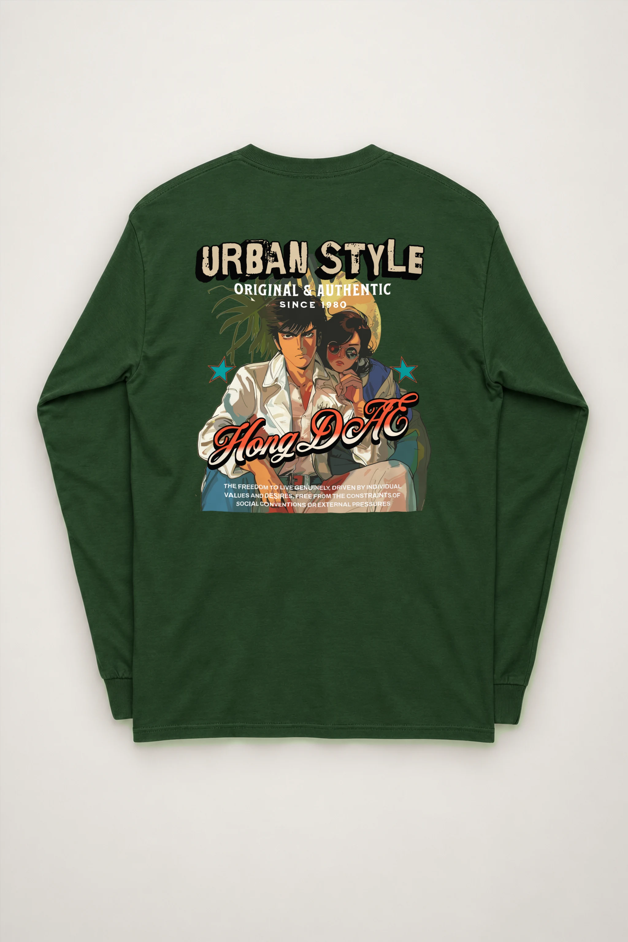 "Urban Style Since 1980" Unisex Longsleeve T-shirt