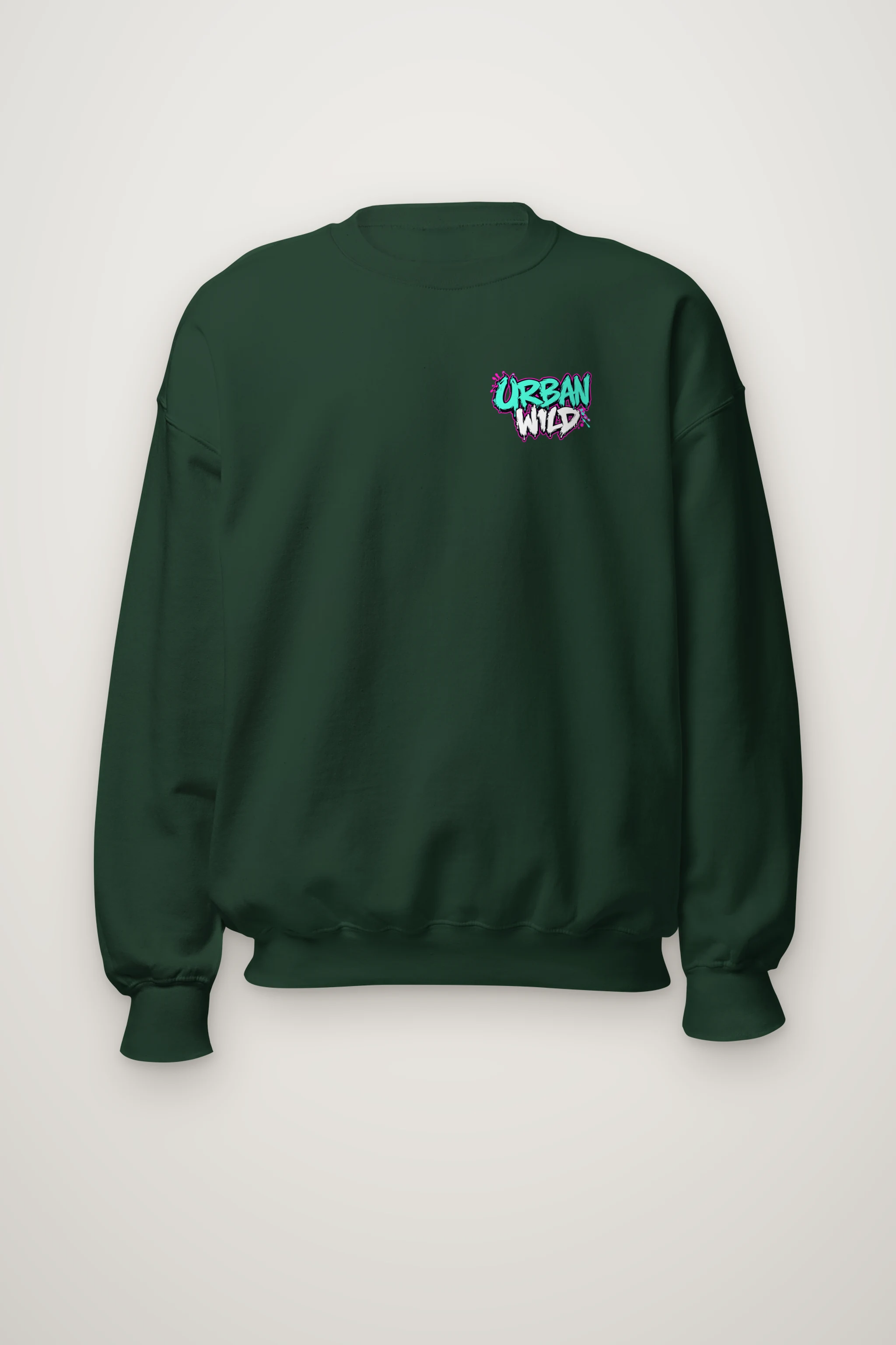 "Urban Wild" Heavy Blend Unisex Crewneck Sweatshirt