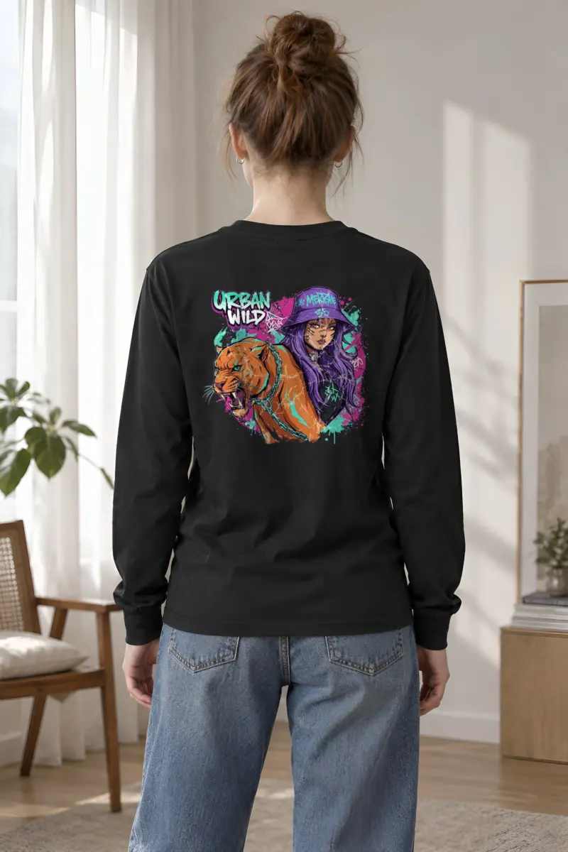 "Urban Wild" Unisex Longsleeve T-shirt