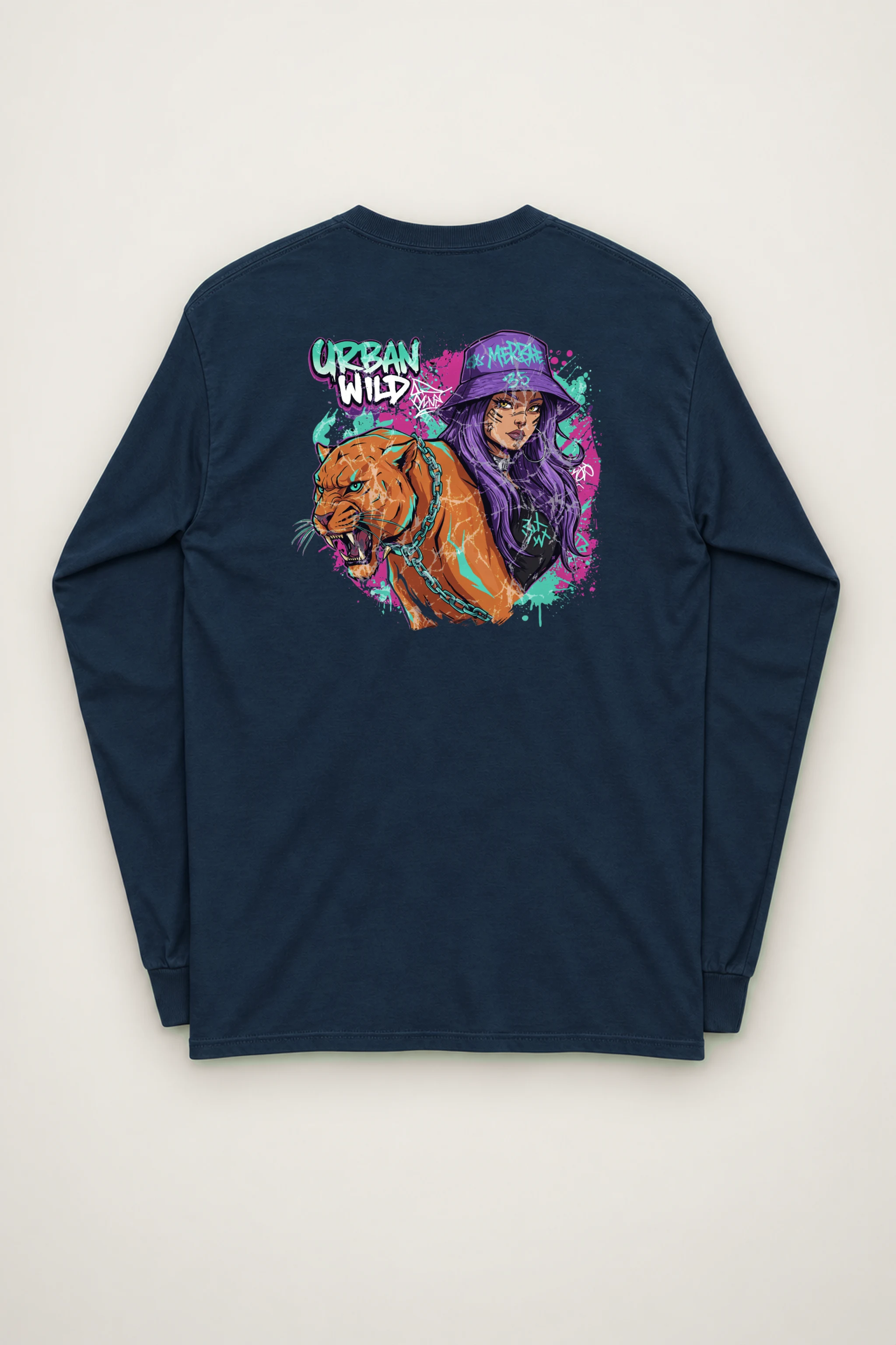 "Urban Wild" Unisex Longsleeve T-shirt