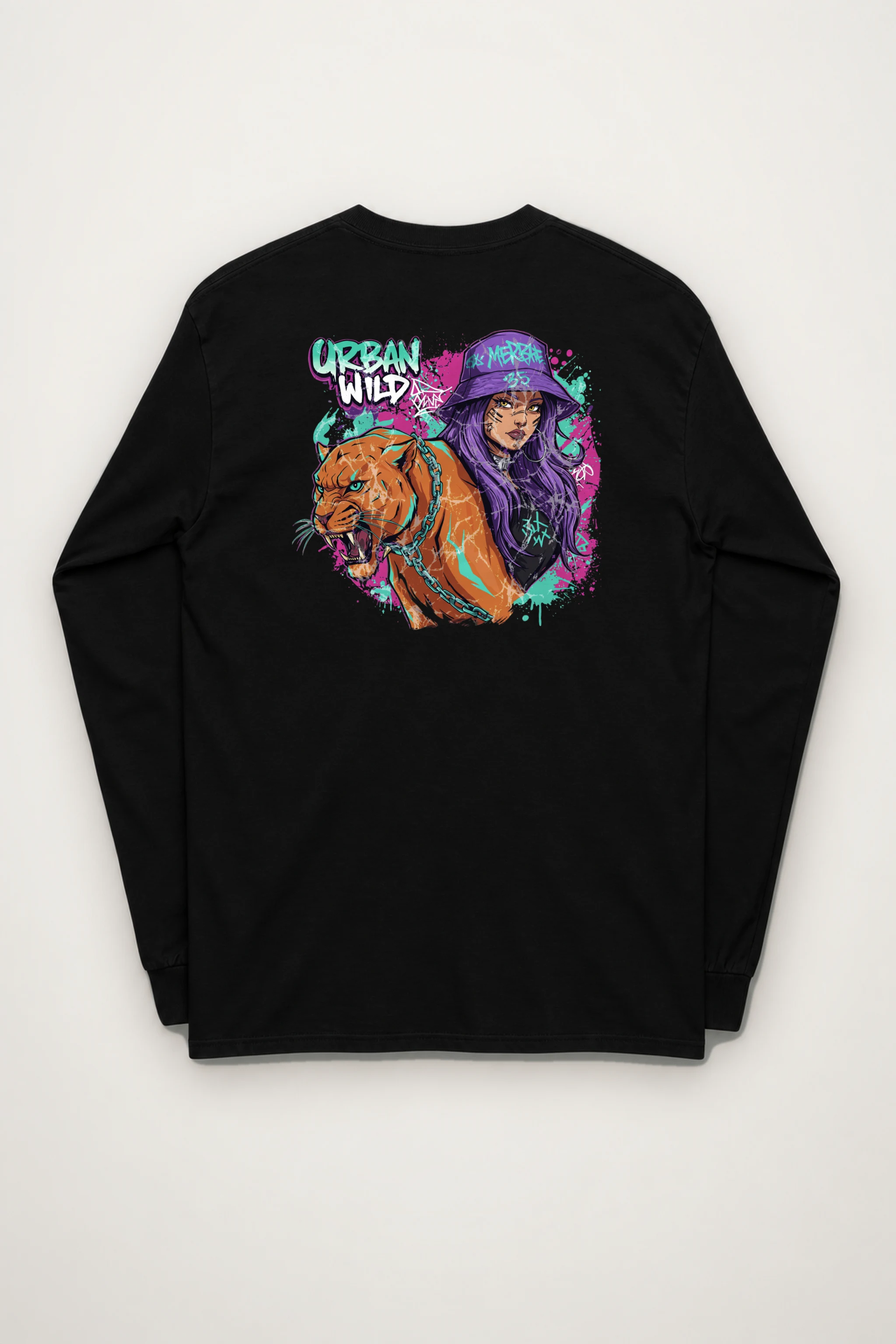 "Urban Wild" Unisex Longsleeve T-shirt