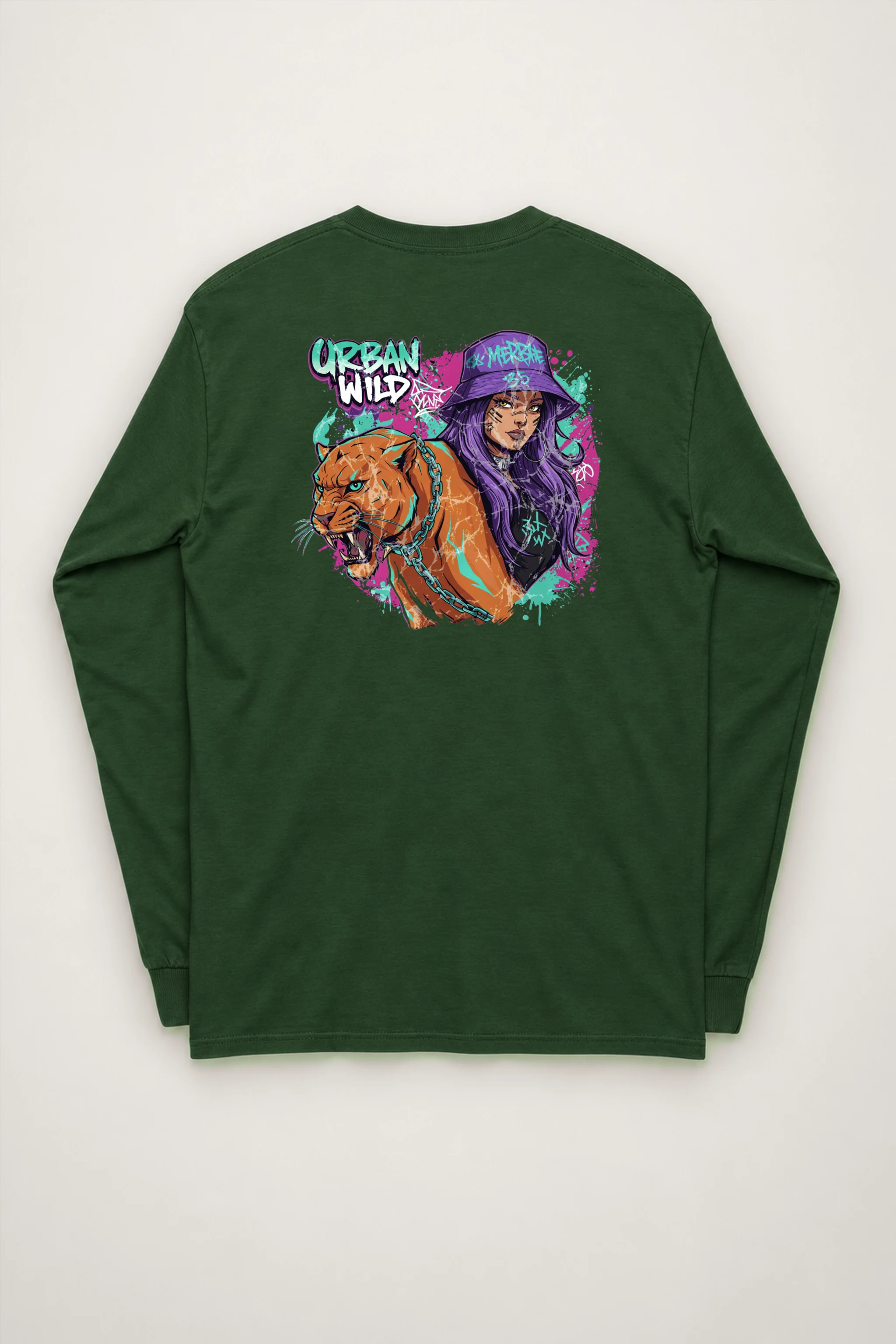 "Urban Wild" Unisex Longsleeve T-shirt