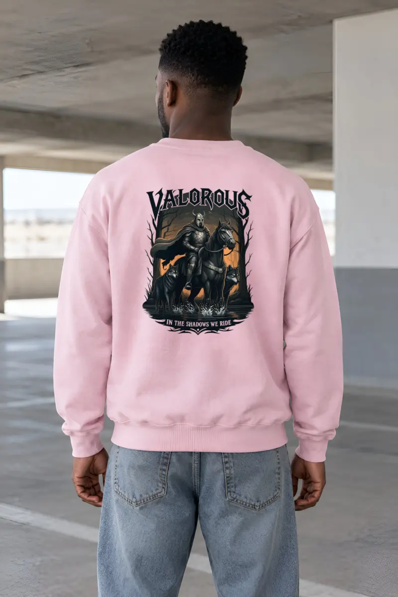 "Valorous Shadows" Heavy Blend Unisex Crewneck Sweatshirt