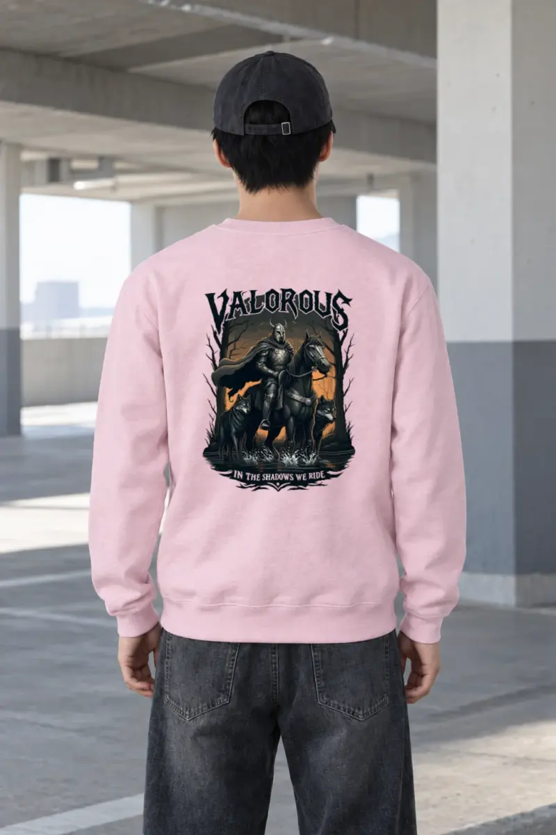 "Valorous Shadows" Heavy Blend Unisex Crewneck Sweatshirt