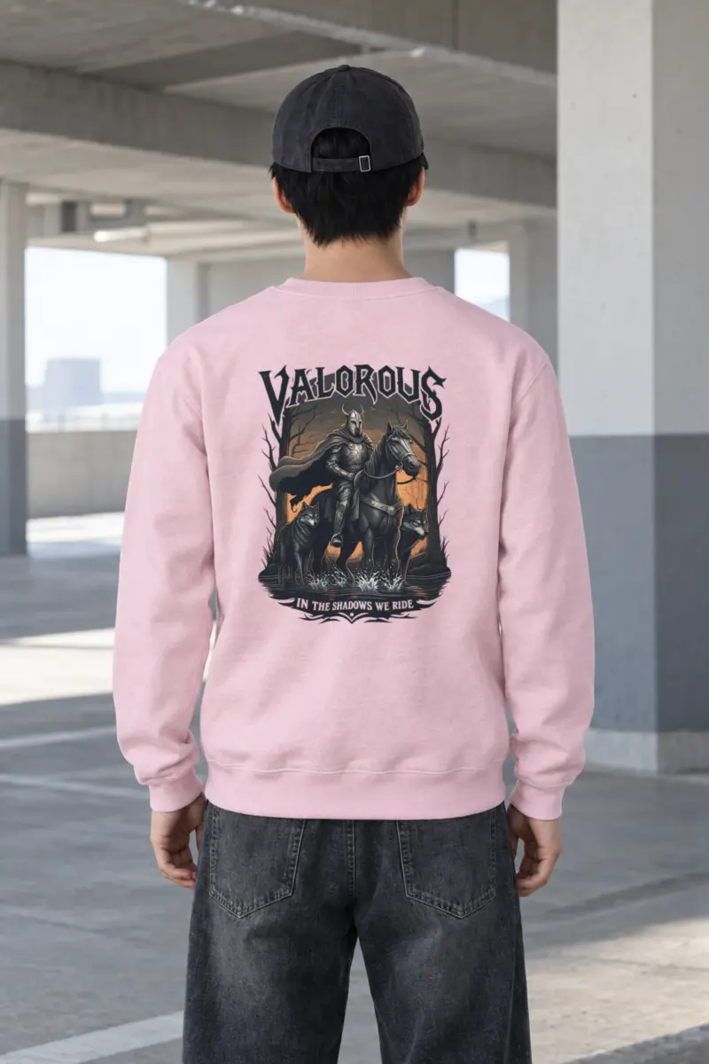"Valorous Shadows" Heavy Blend Unisex Crewneck Sweatshirt