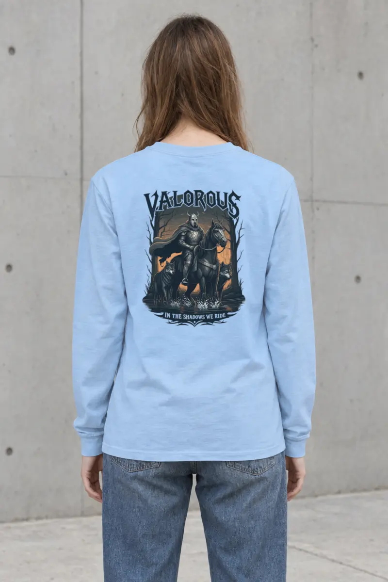 "Valorous Shadows" Unisex Longsleeve T-shirt