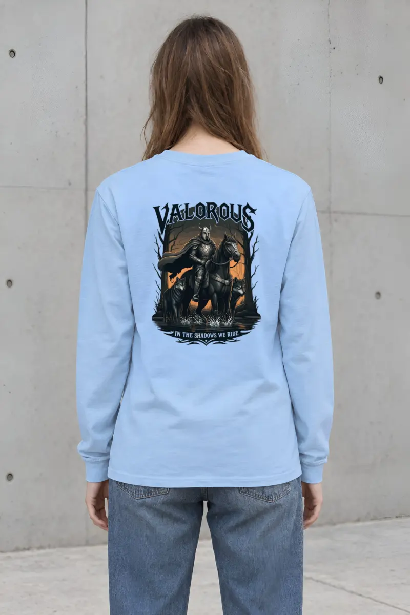"Valorous Shadows" Unisex Longsleeve T-shirt