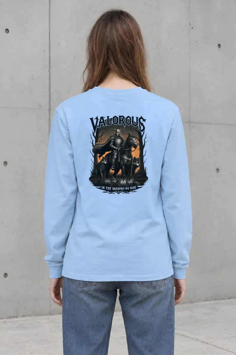 "Valorous Shadows" Unisex Longsleeve T-shirt