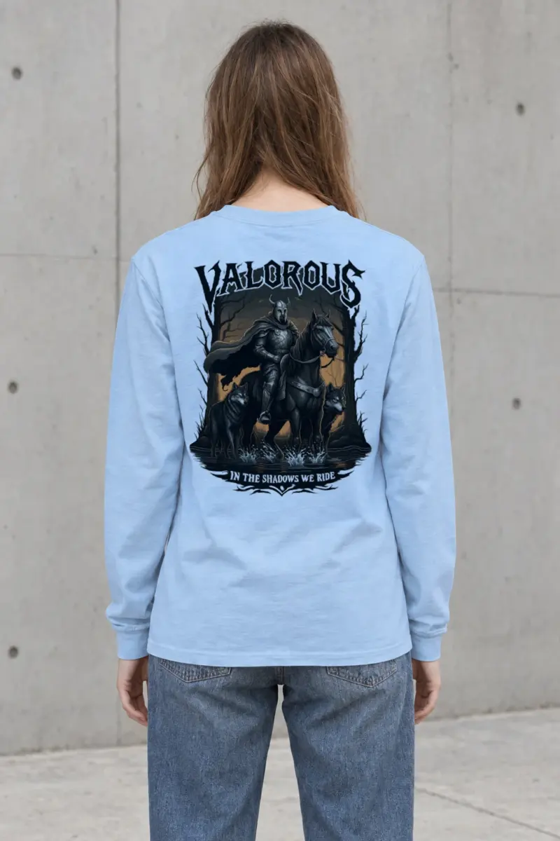"Valorous Shadows" Unisex Longsleeve T-shirt