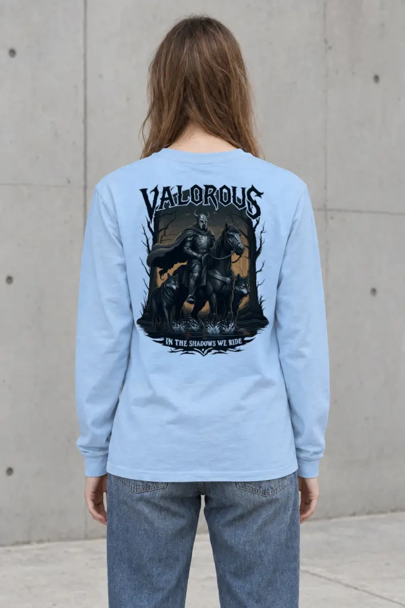 "Valorous Shadows" Unisex Longsleeve T-shirt
