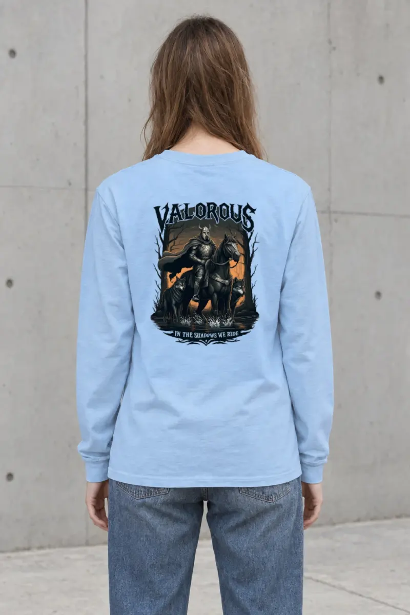 "Valorous Shadows" Unisex Longsleeve T-shirt