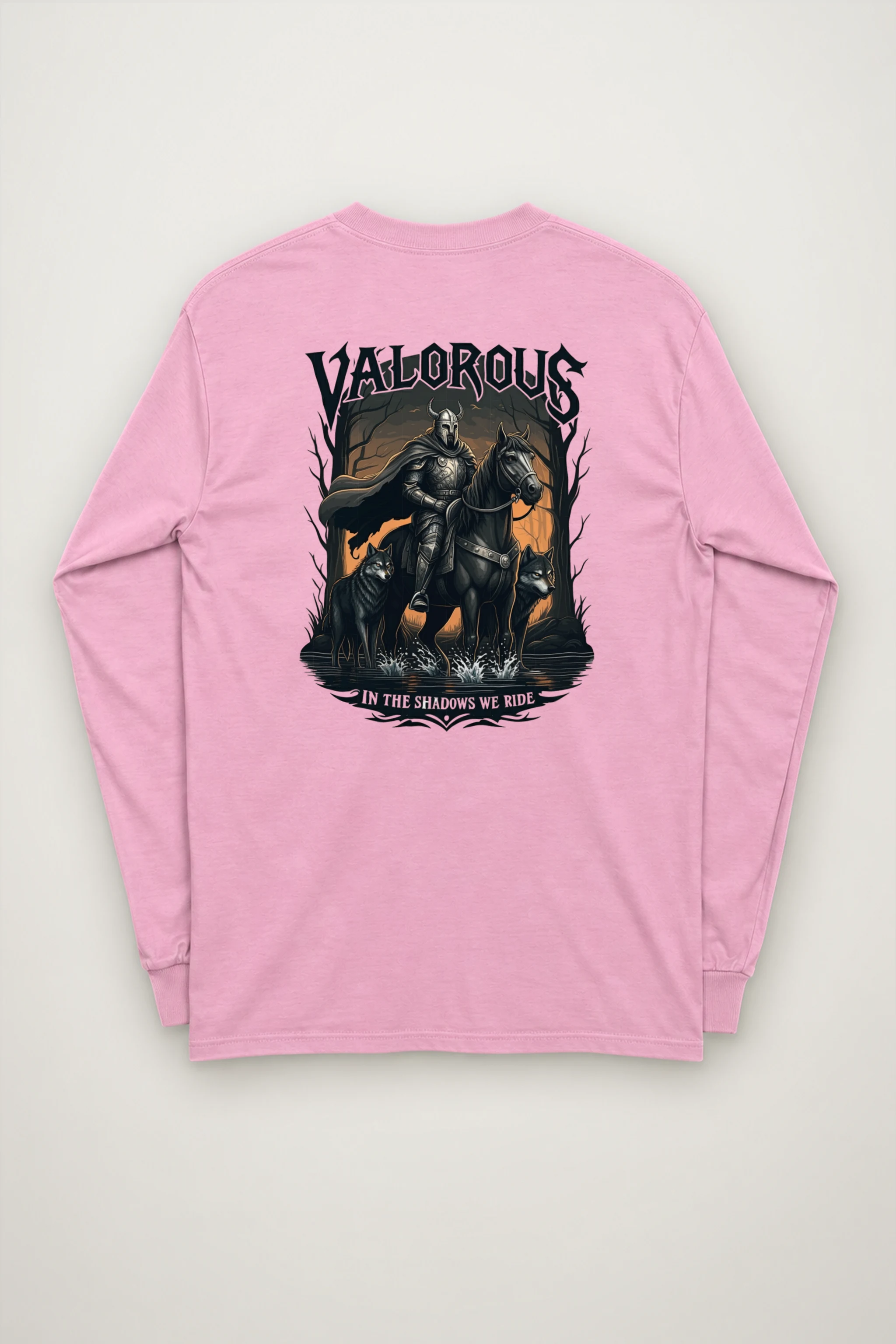 "Valorous Shadows" Unisex Longsleeve T-shirt