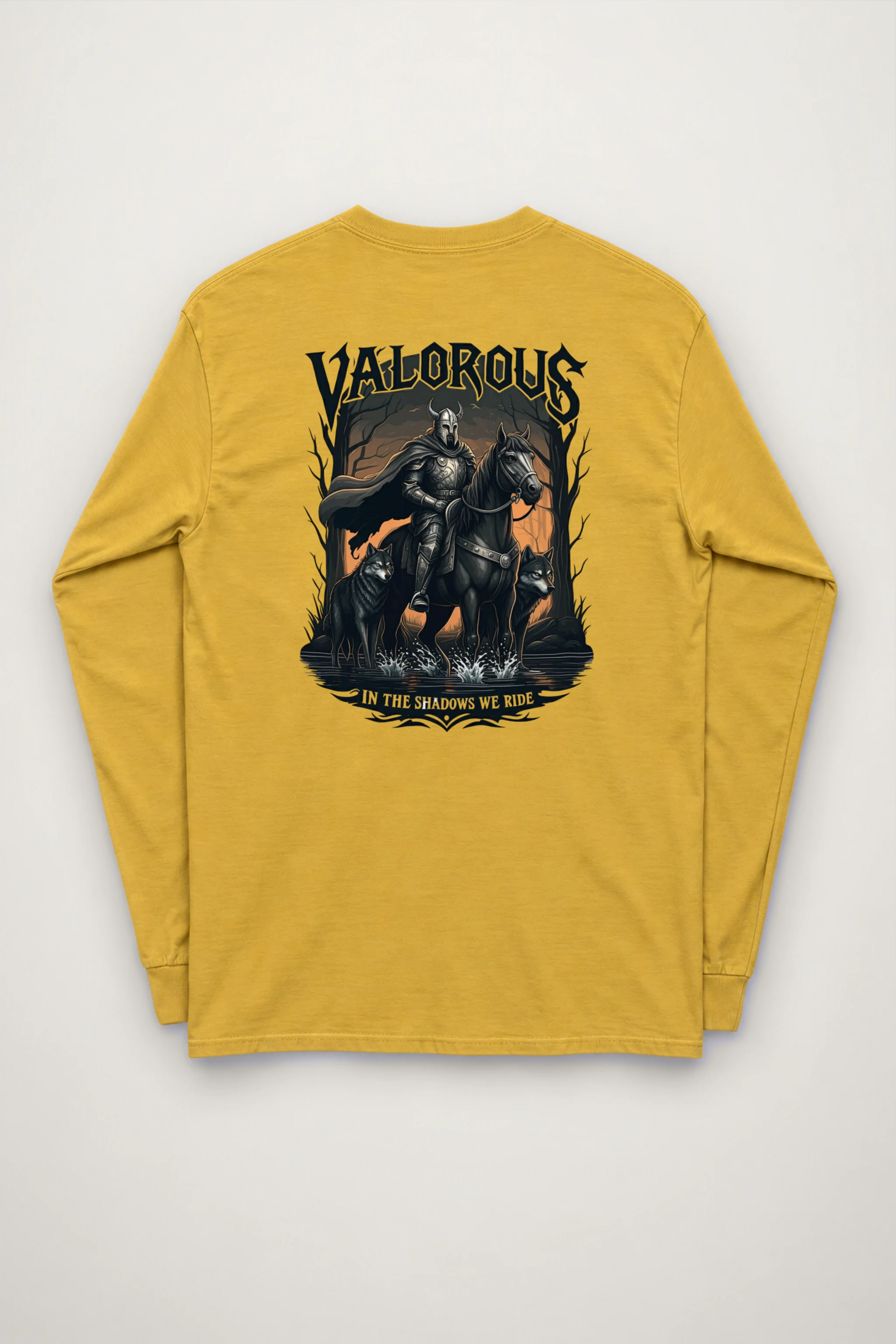 "Valorous Shadows" Unisex Longsleeve T-shirt