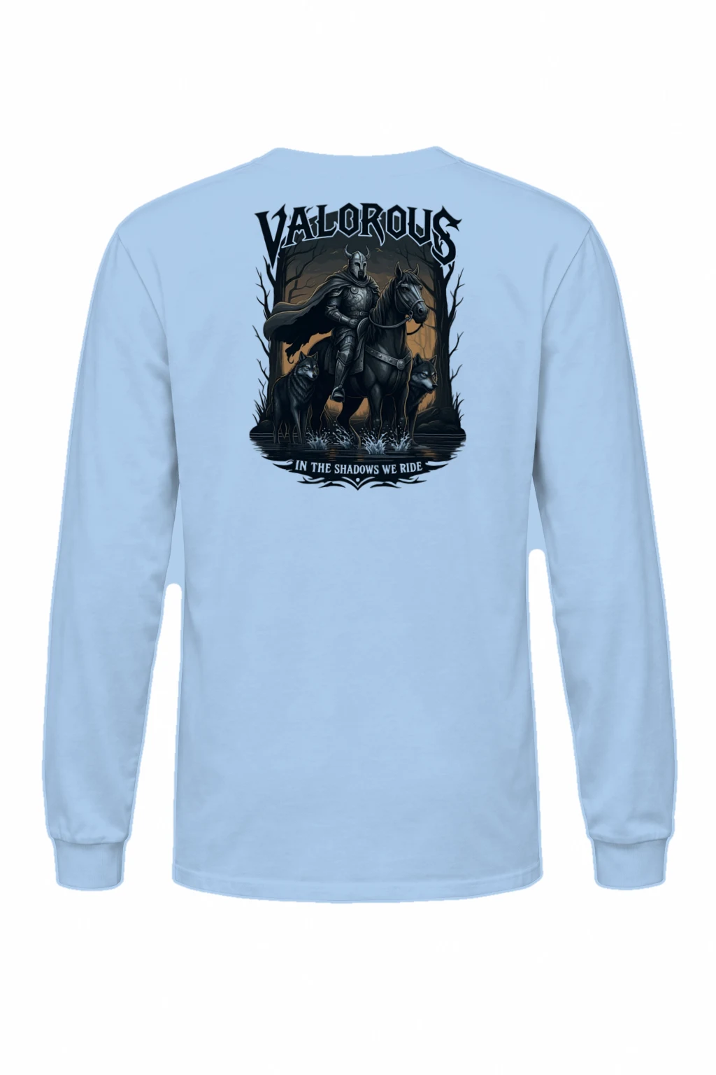 "Valorous Shadows" Unisex Longsleeve T-shirt | Gildan 2400