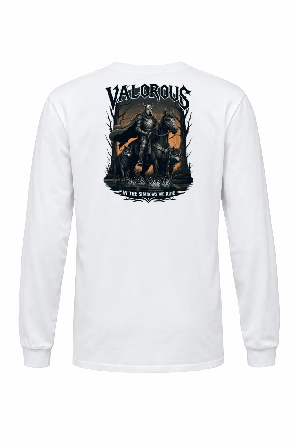 "Valorous Shadows" Unisex Longsleeve T-shirt | Gildan 2400